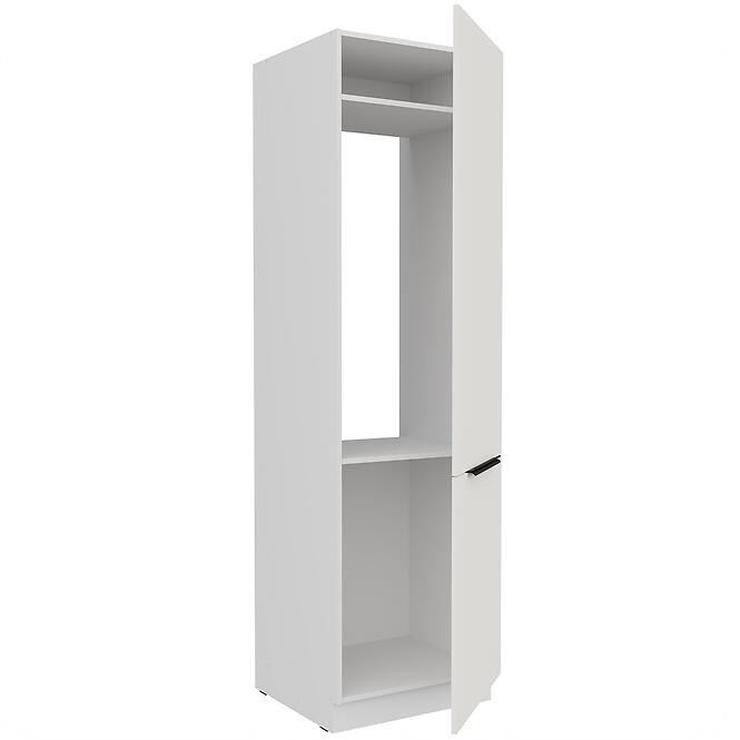 Konyhaszekrény Aria-Wh/Wh Anti Fingerprint 60lo-210 2f,3