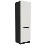Konyhaszekrény Aria-Wh/Bl Anti Fingerprint 60dk-210 2f