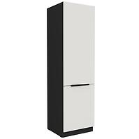Konyhaszekrény Aria-Wh/Bl Anti Fingerprint 60dk-210 2f