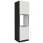 Konyhaszekrény Aria-Wh/Bl Anti Fingerprint 60dp-210 2f