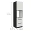 Konyhaszekrény Aria-Wh/Bl Anti Fingerprint 60dps-210 1f 3s,2