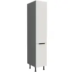 Konyhaszekrény Aria-Wh/Ant Anti Fingerprint 40dk-215 2f