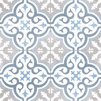 Csempe Cantebury Blue Mat 45/45