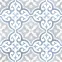 Csempe Cantebury Blue Mat 45/45