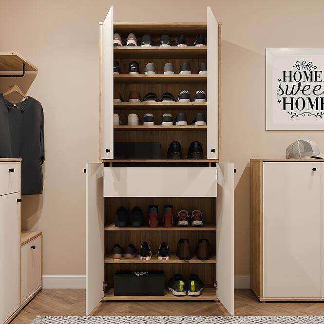 Cipősszekrény Kendray Mauvella Keds721-M844