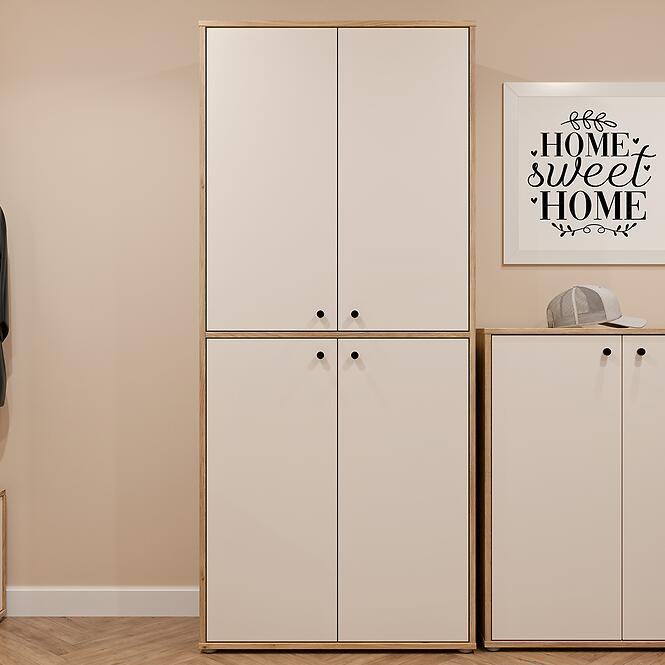 Cipősszekrény Kendray Mauvella Keds721-M844,8