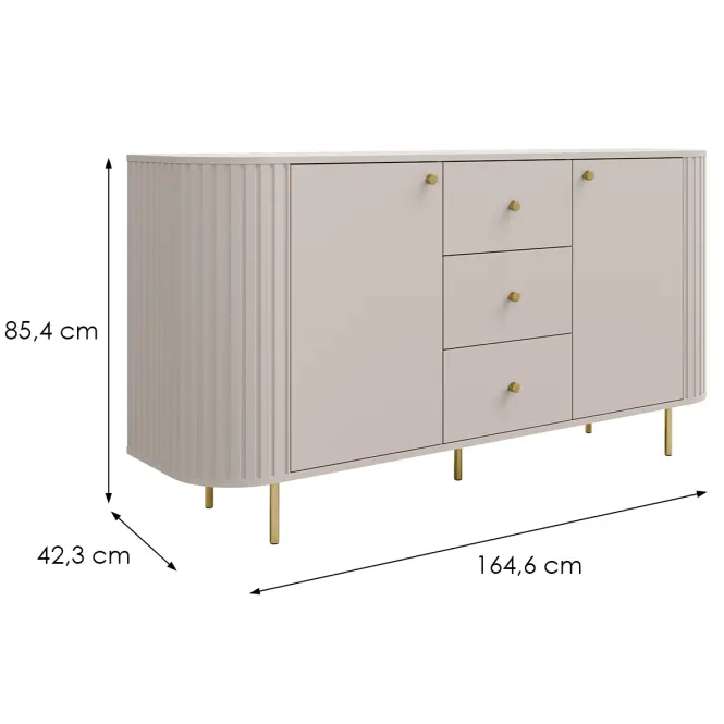 Komód Ovalio 823  25 3s Homok Futás,5