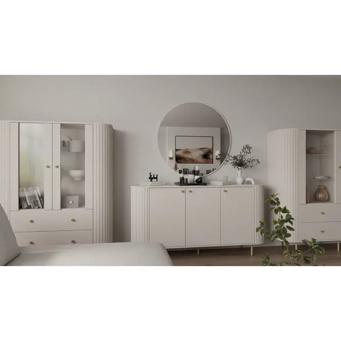 Komód Ovalio 830  3f Homok Futás,10