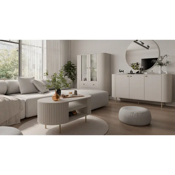 Komód Ovalio 830  3f Homok Futás,9