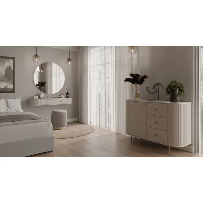 Komód Ovalio 813 1f 3s Homok Futás