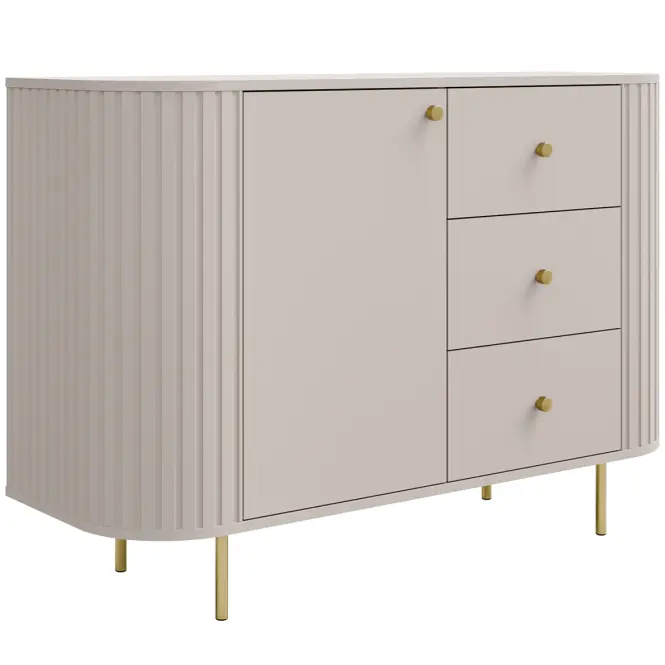 Komód Ovalio 813 1f 3s Homok Futás,2