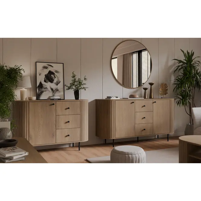 Komód Ovalio 823  25 3s Cremona Tölgy,7