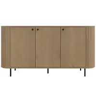 Komód Ovalio 830  3f Cremona Tölgy