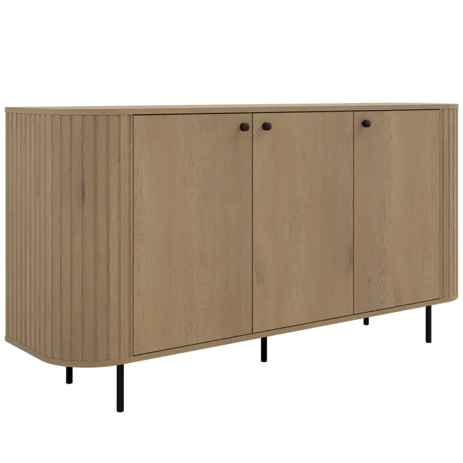 Komód Ovalio 830  3f Cremona Tölgy,2