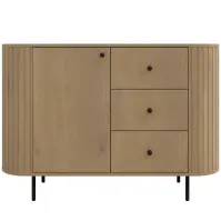 Komód Ovalio 813  1f 3s Cremona Tölgy