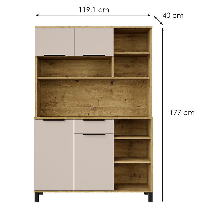 Pohárszék Linda Kasmír 120 (SOLEA),2