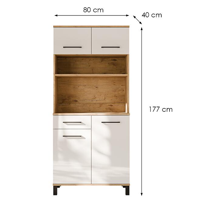 Pohárszék Linda Fehér/Tölgy Lancelot 80 (VIGO),2