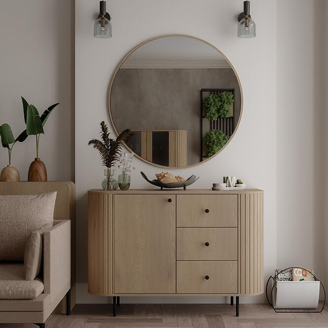 Tükör Ovalio 701  Cremona Tölgy