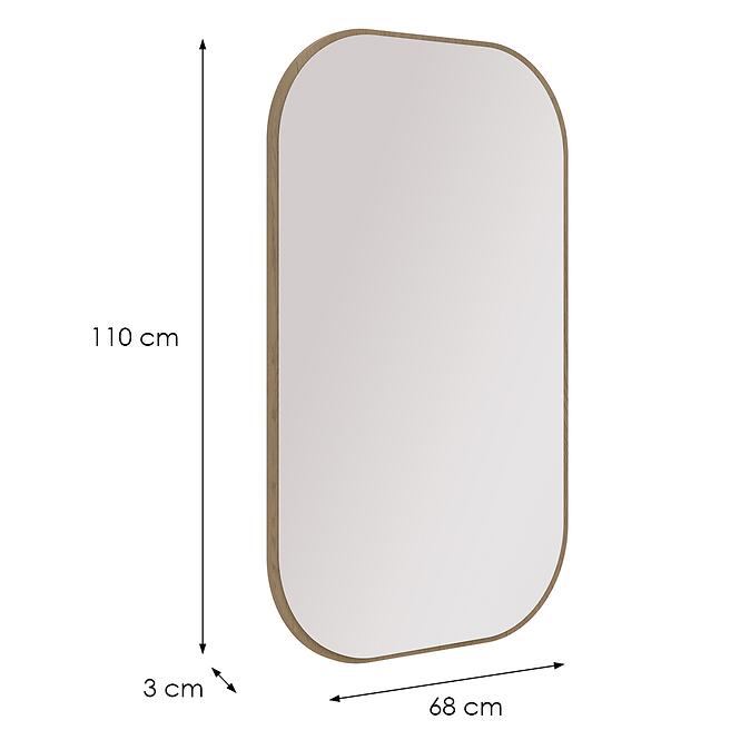 Tükör Ovalio 702  Cremona Tölgy,3
