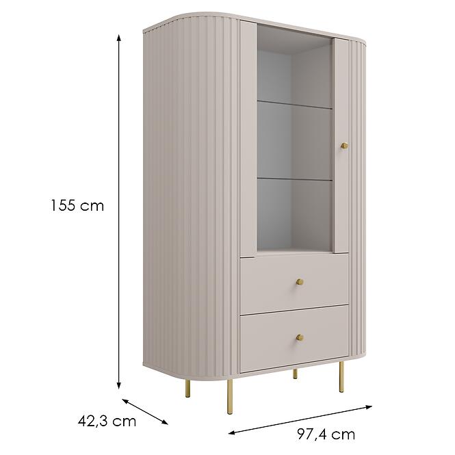 Vitrin Ovalio 112  1f 2s Homok Bézs,5