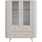 Vitrin Ovalio 122  2f 2s Homok Bézs