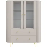 Vitrin Ovalio 122  2f 2s Homok Bézs