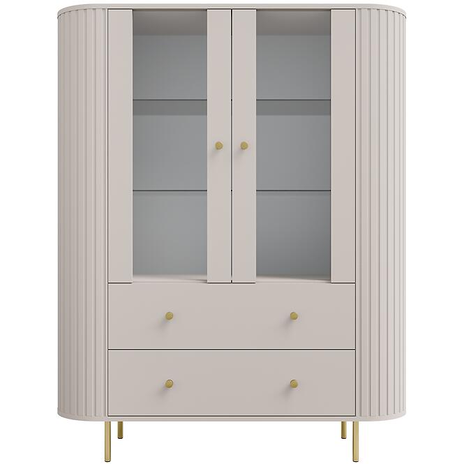 Vitrin Ovalio 122  2f 2s Homok Bézs