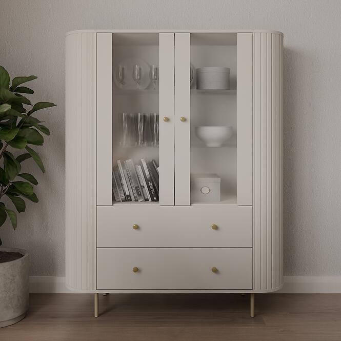 Vitrin Ovalio 122  2f 2s Homok Bézs,11