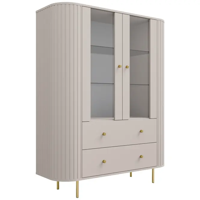 Vitrin Ovalio 122  2f 2s Homok Bézs