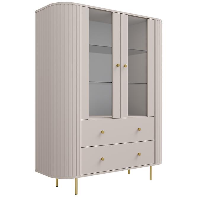 Vitrin Ovalio 122  2f 2s Homok Bézs,2