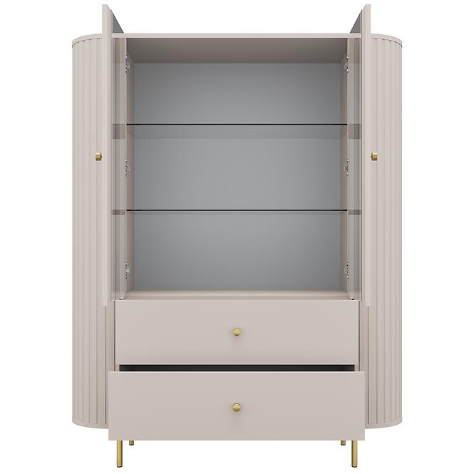 Vitrin Ovalio 122  2f 2s Homok Bézs,3