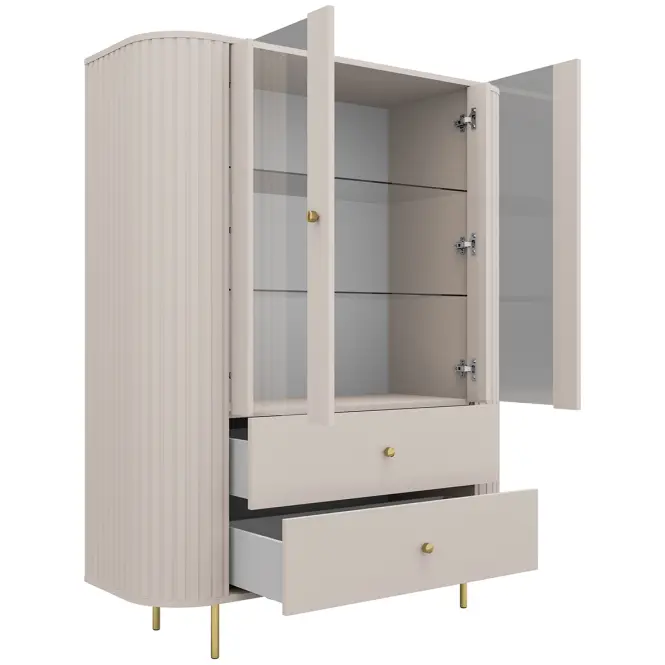 Vitrin Ovalio 122  2f 2s Homok Bézs