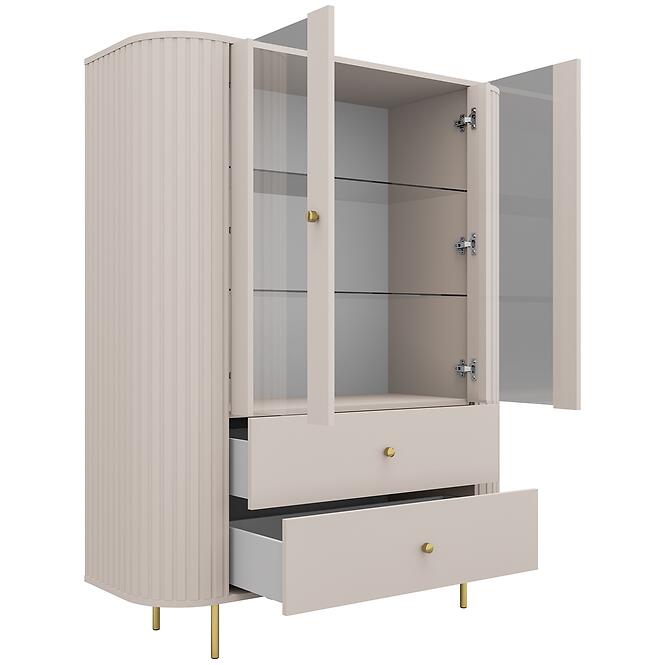 Vitrin Ovalio 122  2f 2s Homok Bézs,4