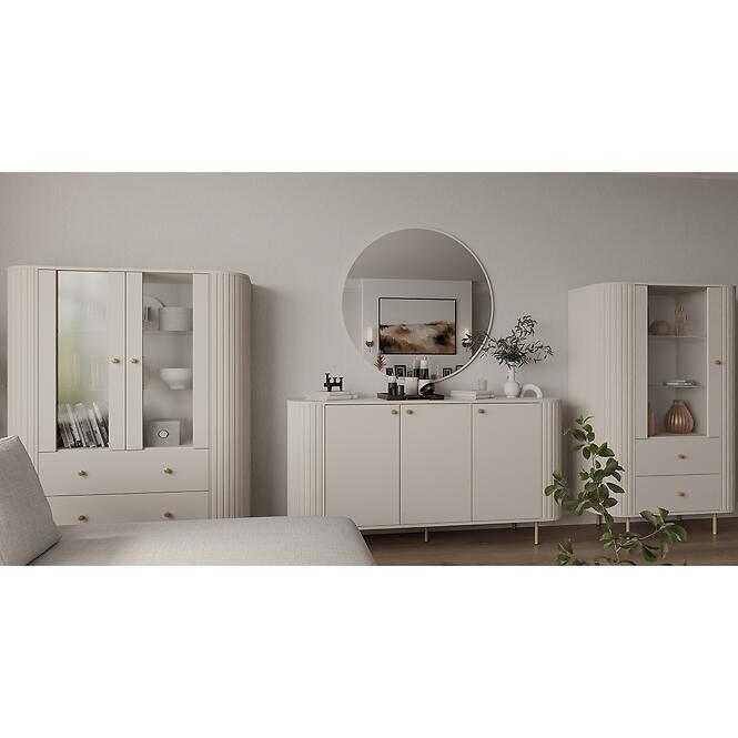 Vitrin Ovalio 122  2f 2s Homok Bézs,9