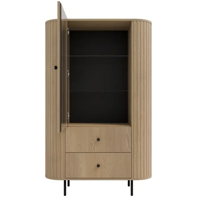 Vitrin Ovalio 112  1f 2s Cremona Tölgy