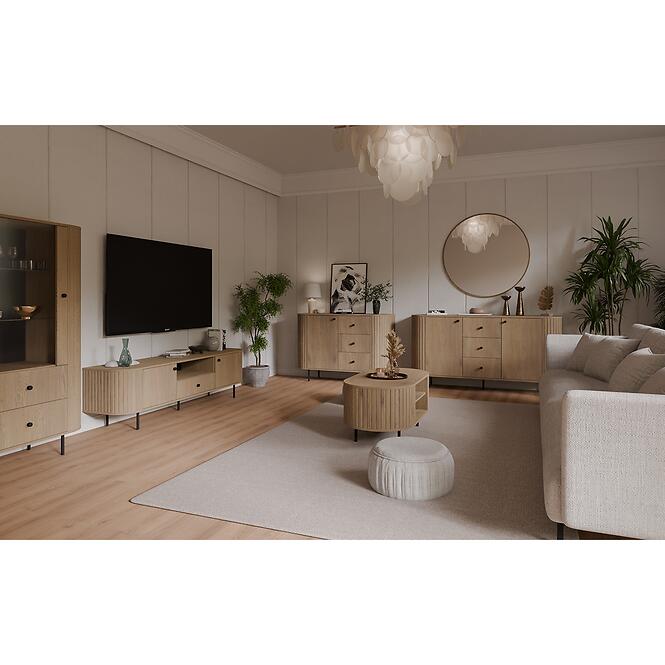 Vitrin Ovalio 112  1f 2s Cremona Tölgy