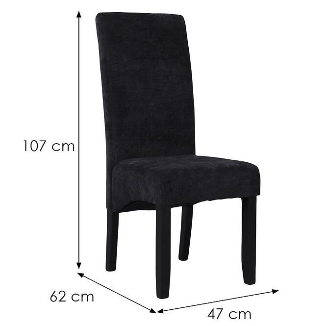 Szék Niva 12662 fekete,2
