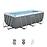Téglalap alakú úszómedence kerettel 4,12 x 2,01 x 1,22 m BESTWAY 56456