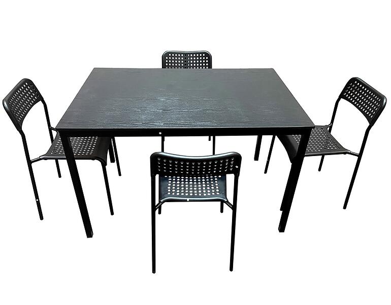 Asztal Valo 120x80 fekete