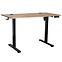 Elektrický stôl Seville 12530 prírodná/čierna