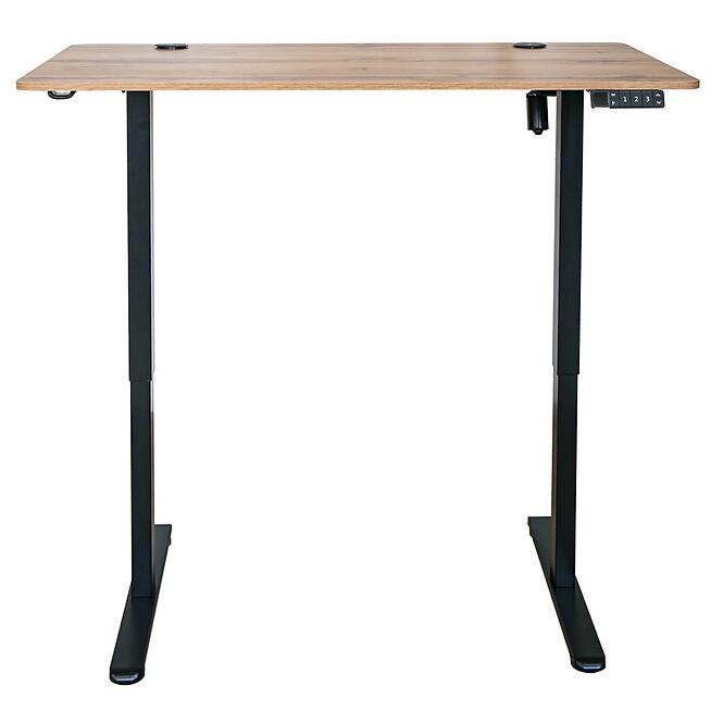 Elektrický stôl Seville 12530 prírodná/čierna,6