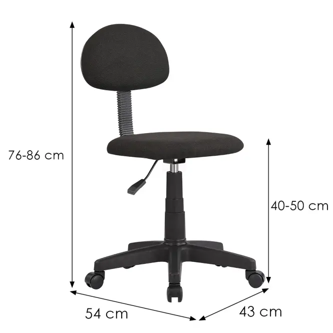 Szék  Kivo 12533 fekete