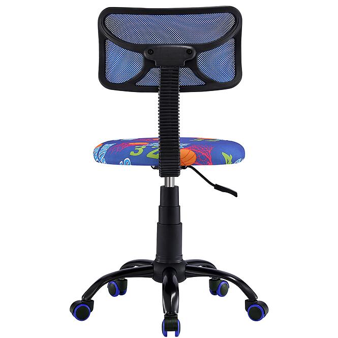 Szék  Brix 12536 kék,6