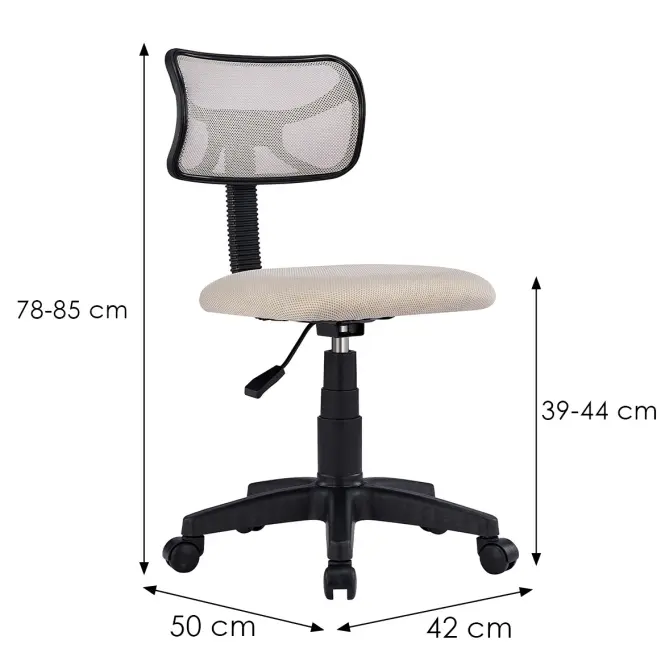 Szék  Movo 12539 szürke