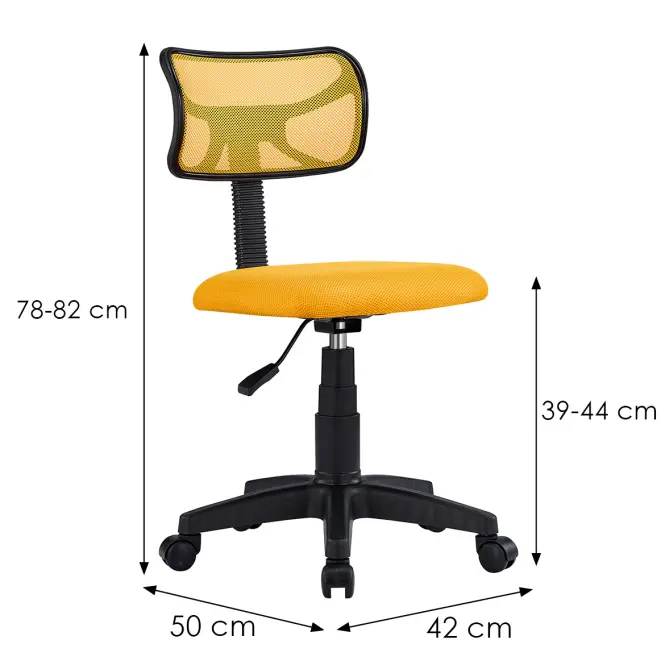 Szék  Movo 12540 narancs,2