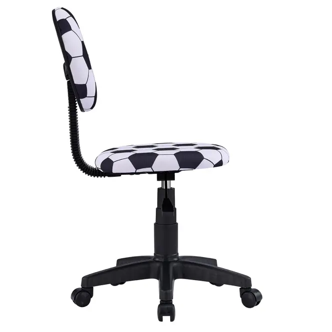 Szék  Zyra 12541 fehér/fekete,4