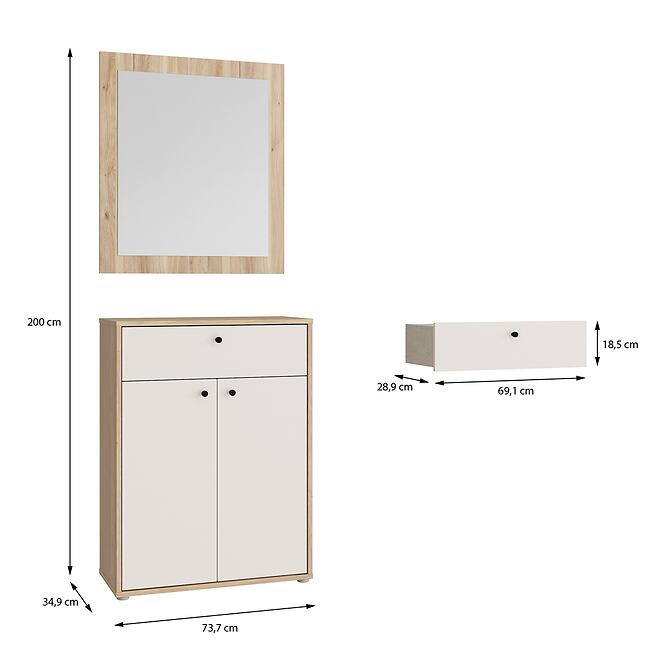 Előszobafal I Kendray Mauvella Kedd01-M844,3