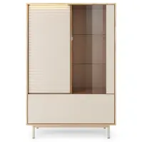 Vitrin 2d1w Ti1 Tila Kasmír/Tölgy