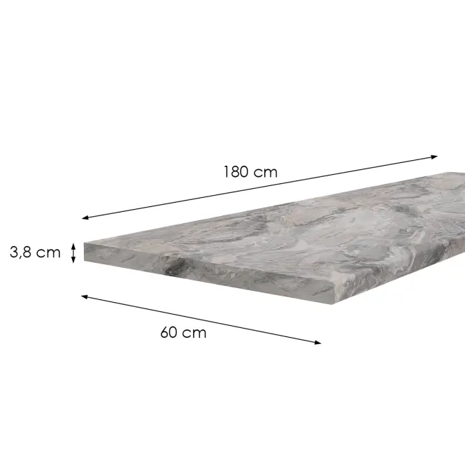 Konyhai munkalap márvány Cippolino 180cm/38mm,2