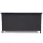 Tejn technorattan kerti láda 80x80x160 fekete,3